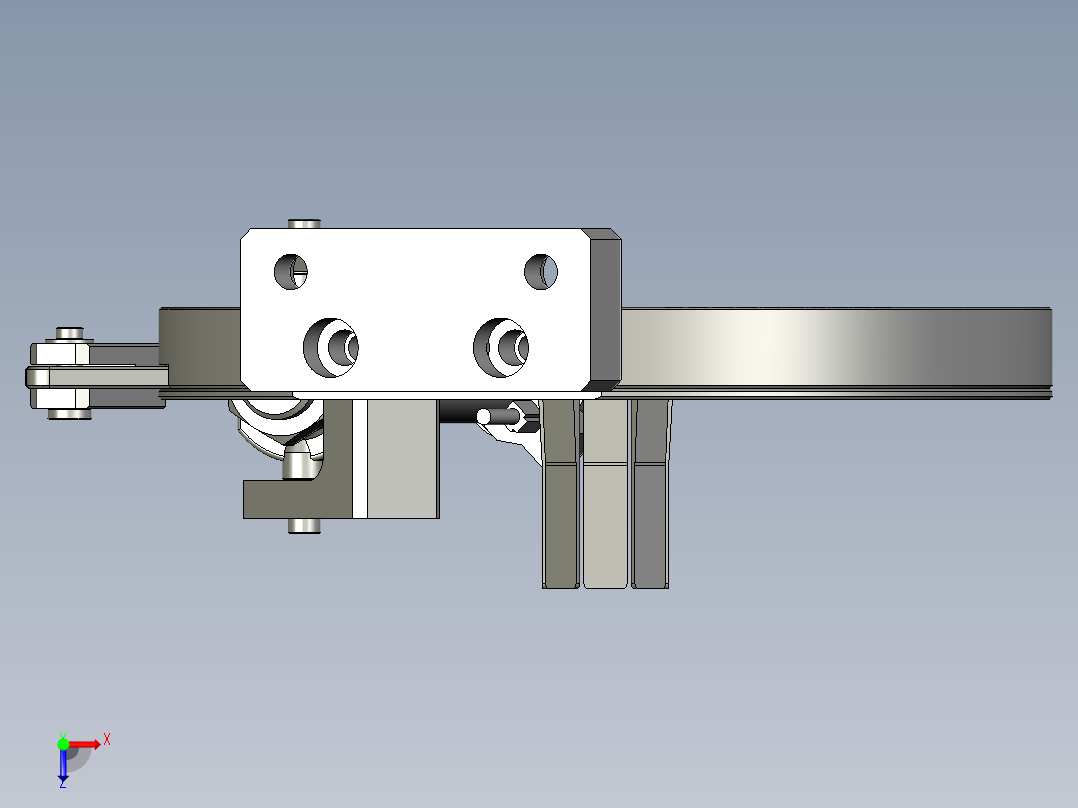 内撑组件大产品俯视图