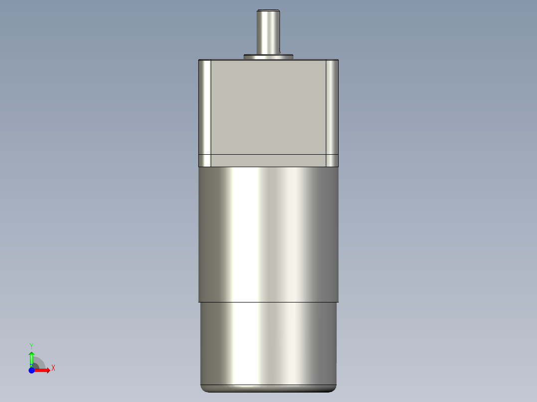 60W调速电机25K-1前视图