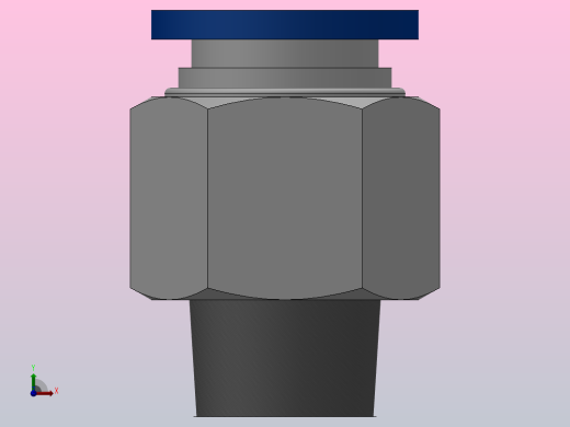 IPC 螺纹直通_IPC16-03前视缩略图