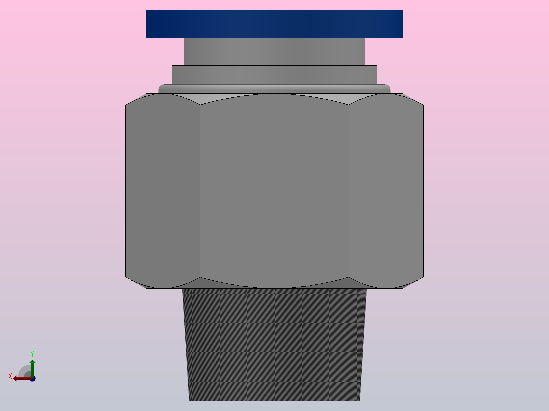 IPC 螺纹直通_IPC16-03后视图