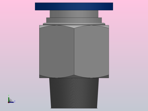 IPC 螺纹直通_IPC16-03左视缩略图