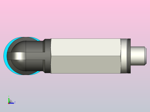 快插接头QSMLL-M3-3-100左视缩略图