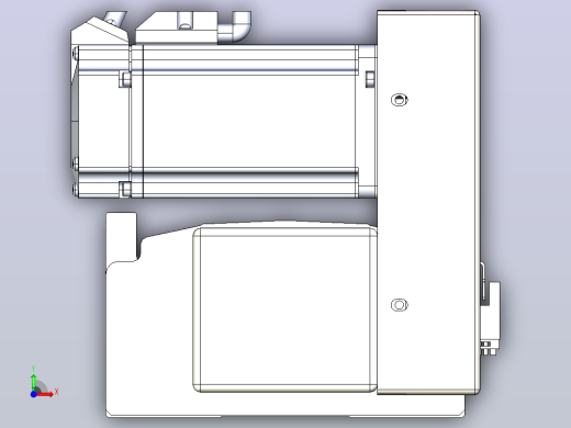 皮带直线轴半封闭可选导轨TPA-HNB-140D-120-L2450-RU-C-P40-N3前视缩略图
