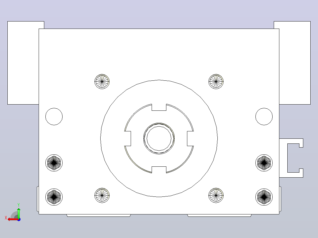 钢基模组TPA-KNR-5002C-300A1-M-F0S0后视图