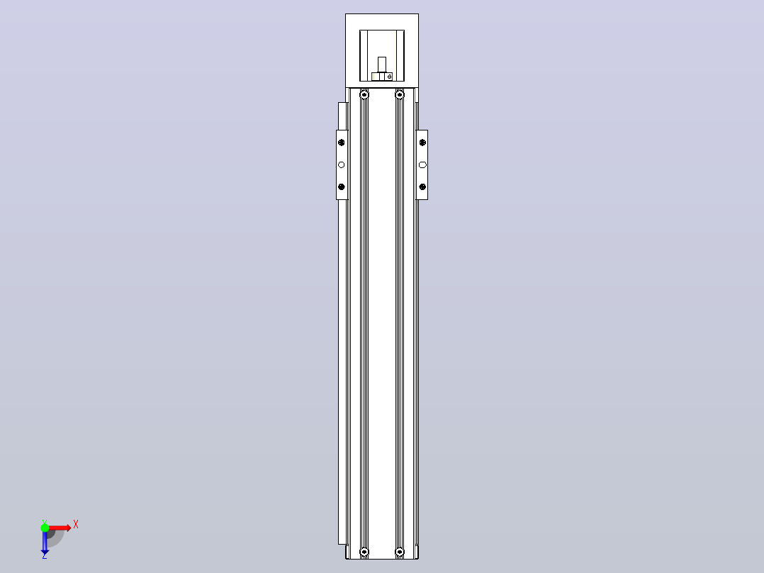 钢基模组TPA-KNR-5002C-300A1-M-F0S0俯视图