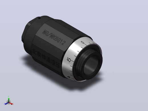 MG-MK8 单向节流阀正等轴测缩略图