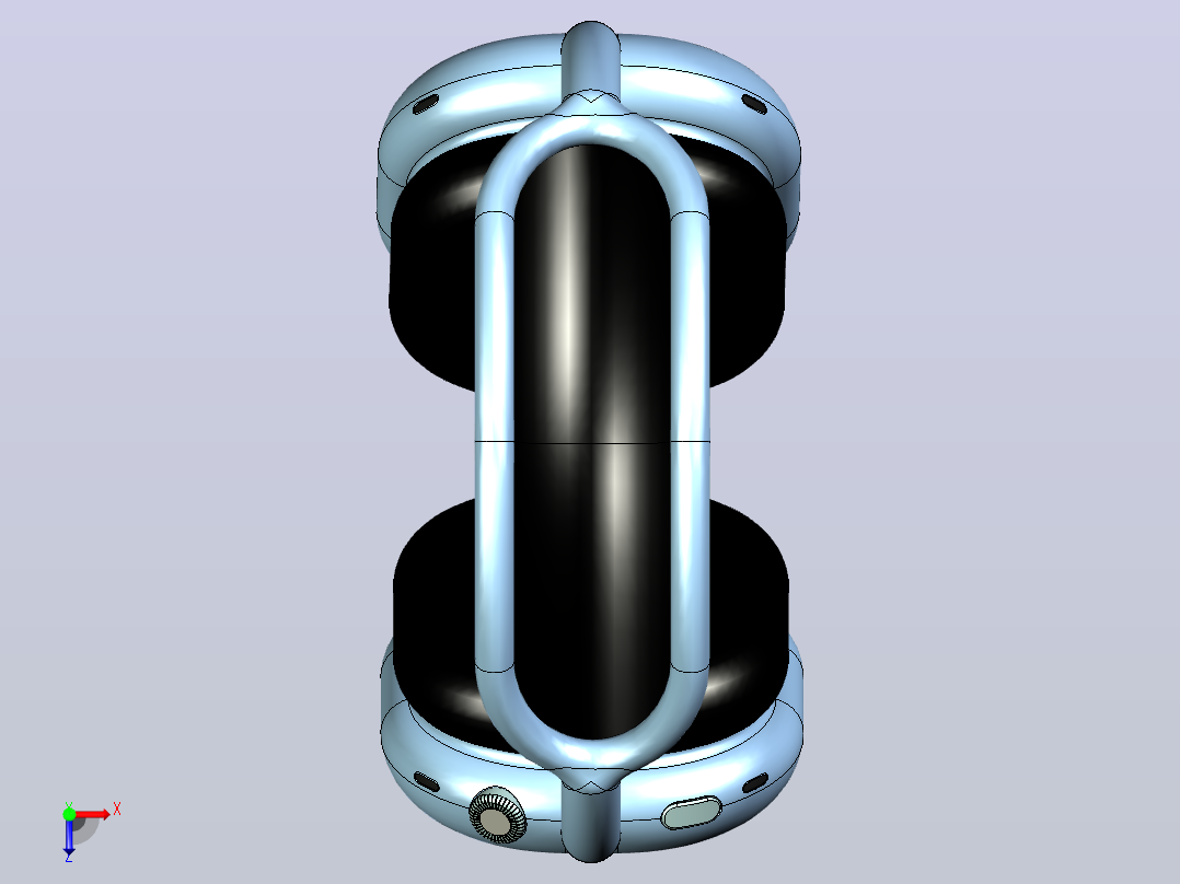 降噪无线耳机俯视图