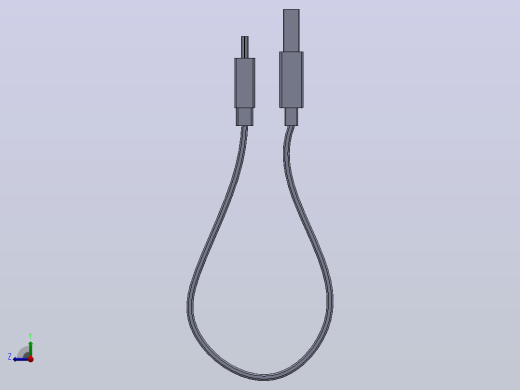 Micro USB 充电线右视缩略图