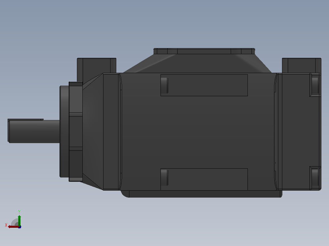 T7系列变速驱动用叶片式液压泵T7DDS-E20-E31-1R00-A1M0-N0P[T7DDS-E20-E31-1R00-A1M0-N0P]后视图
