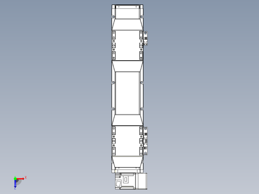 皮带直线轴双滑块型TPA-GCBS-120-P70-L75-RU-M20-N3俯视缩略图