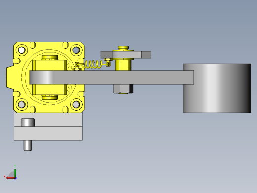 间歇旋转机构后视缩略图