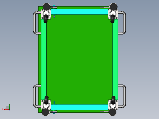 圆棒排料放置工装sw18后视缩略图
