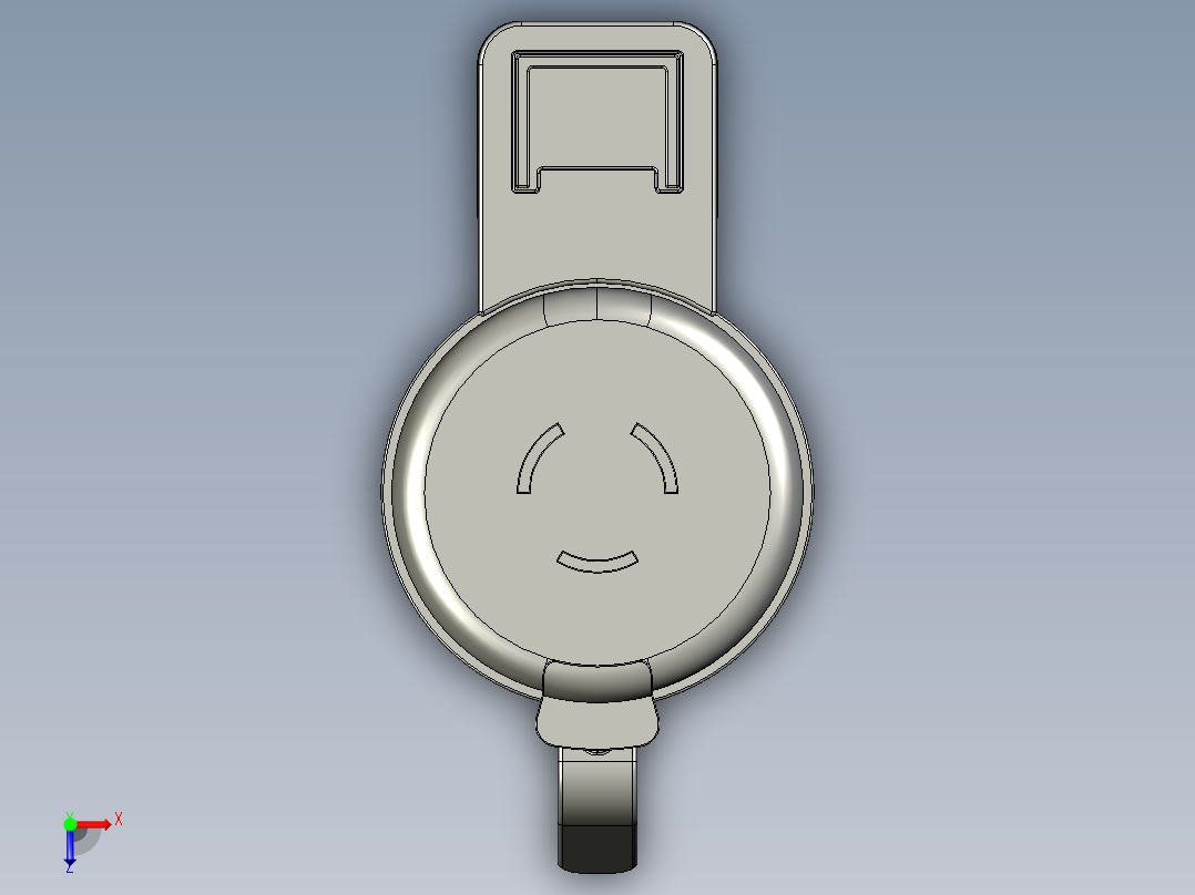 咖啡自动售货机俯视图