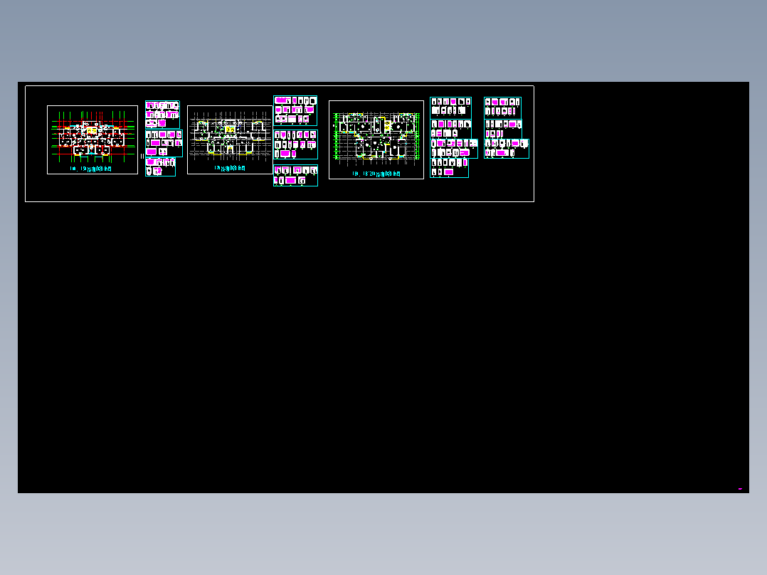 一套砌体工程排砖图砌体排砖施工排砖设计CAD图纸砌体排布切料
