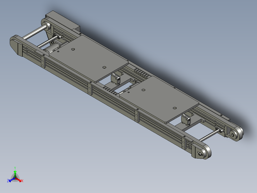 止回组件3D模型正等轴测图