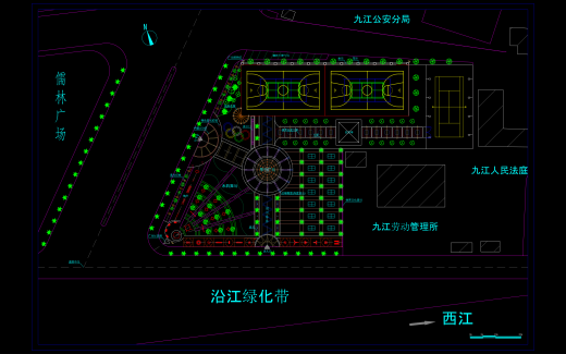 280套公园广场绿化建筑CAD图纸，最全设计练习图纸学习资料素材缩略图