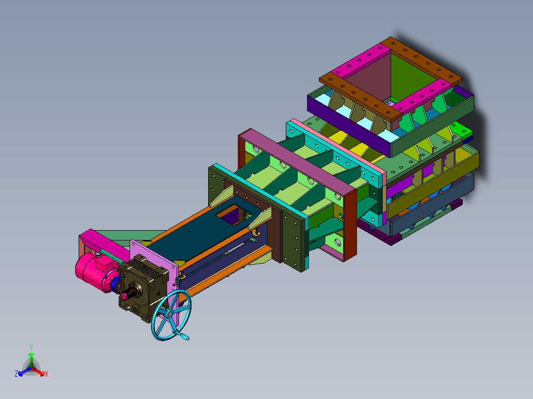 水库堤坝闸门自动带手动阀