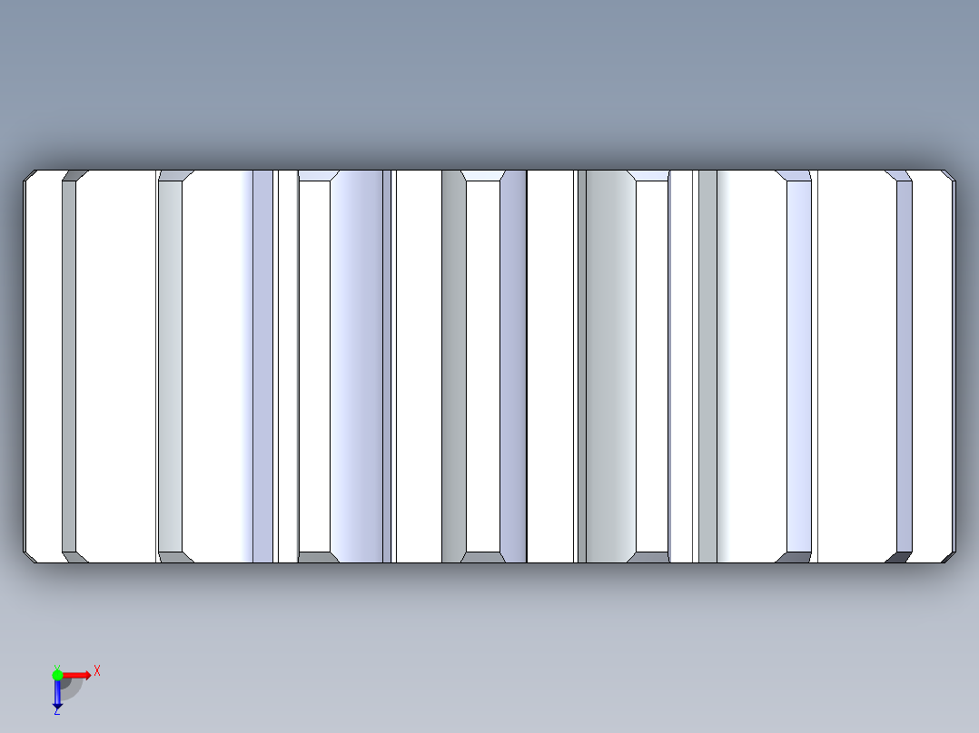 正齿轮-m1 20PA 17t Spur Gear俯视图