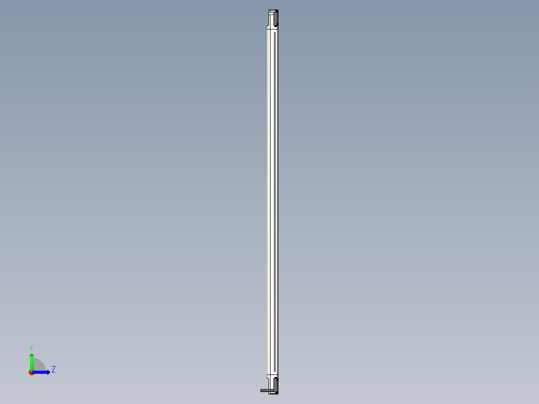 基恩士SL-V44H(S)_R_kc图纸模型左视图