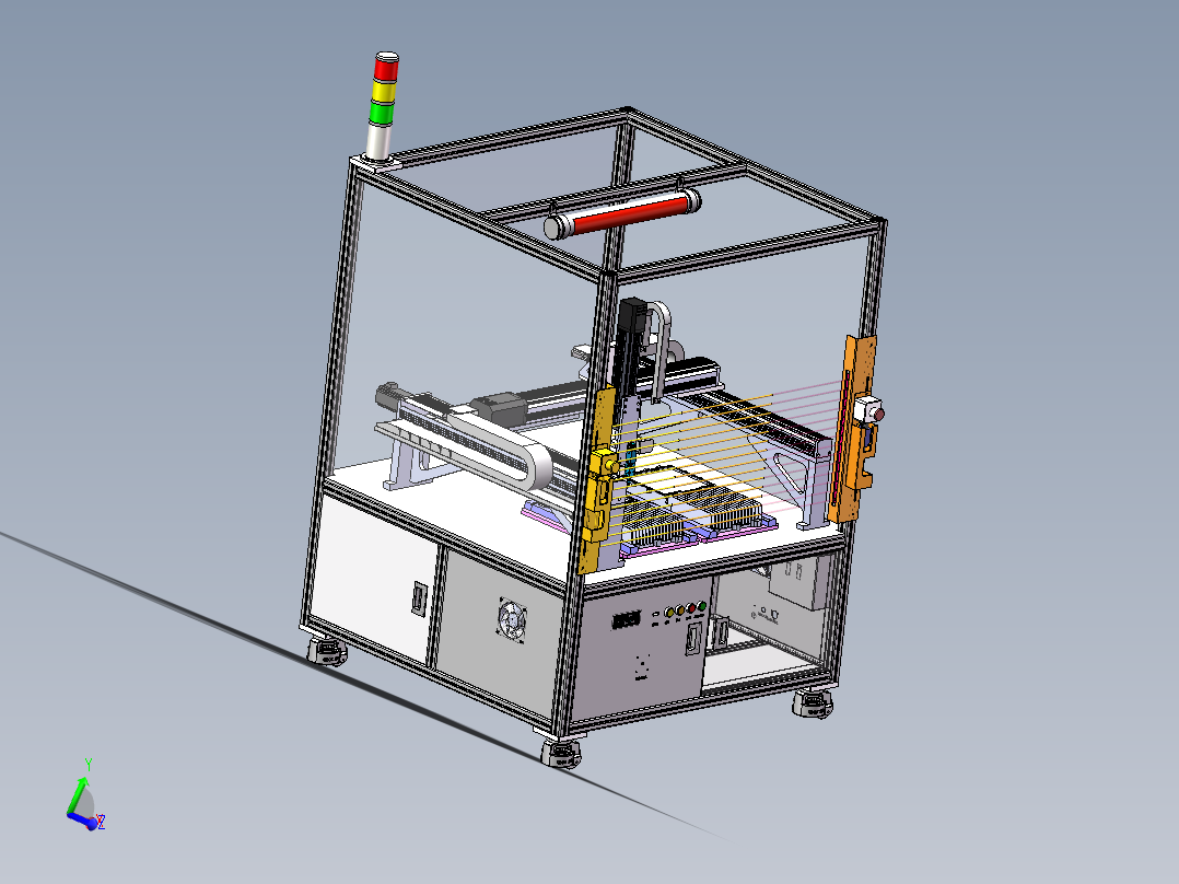 三轴点胶机 台式