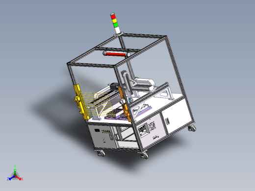 三轴点胶机 台式正等轴测缩略图