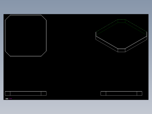 基板1912(A)-2D多系列多零件图纸模型