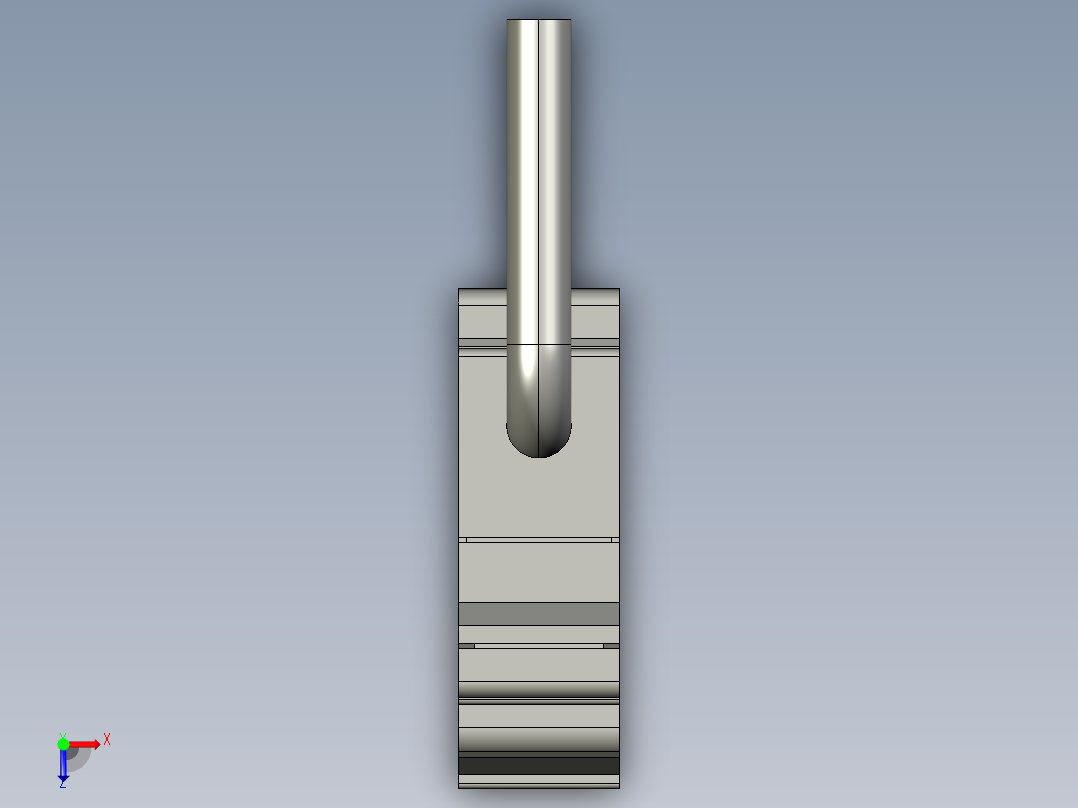 基恩士FS-V31(P)_33(P)_31M_kc图纸模型俯视图