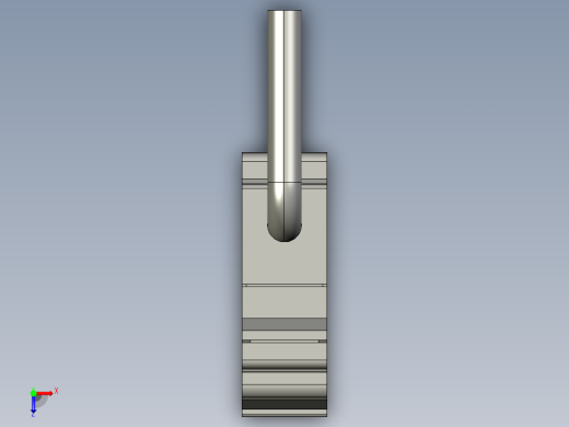基恩士FS-V31(P)_33(P)_31M_kc图纸模型俯视缩略图