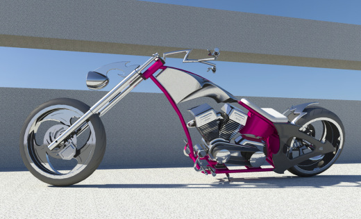 摩托车occ-solidworks-bike-SolidWorks2013-stp-igs缩略图