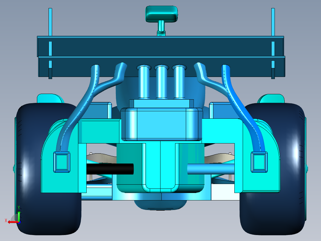赛车 (53)后视图