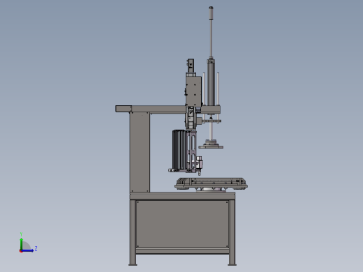 电动车鞍座打钉机左视缩略图