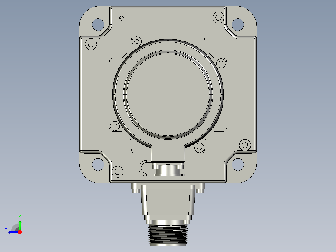 电机MS6G-130CM15E2-22P3右视图