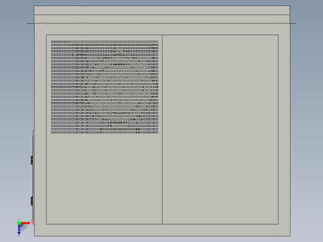 螺杆空气压缩机--stp俯视图