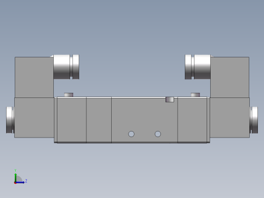 4V230C-08-DC24V（双线圈）电磁阀左视缩略图