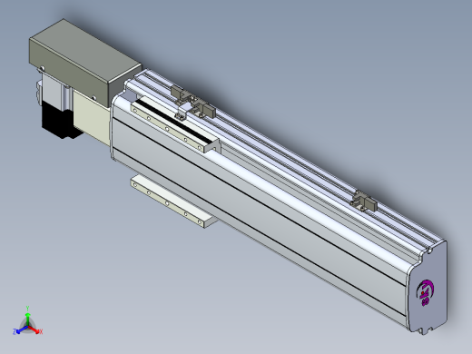 同步带滑台-半封闭B13H-L45-S300-R-P40-D3