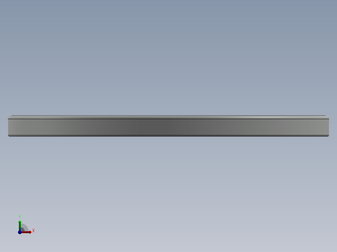 紧固件-0.5000 Flat Washer前视图