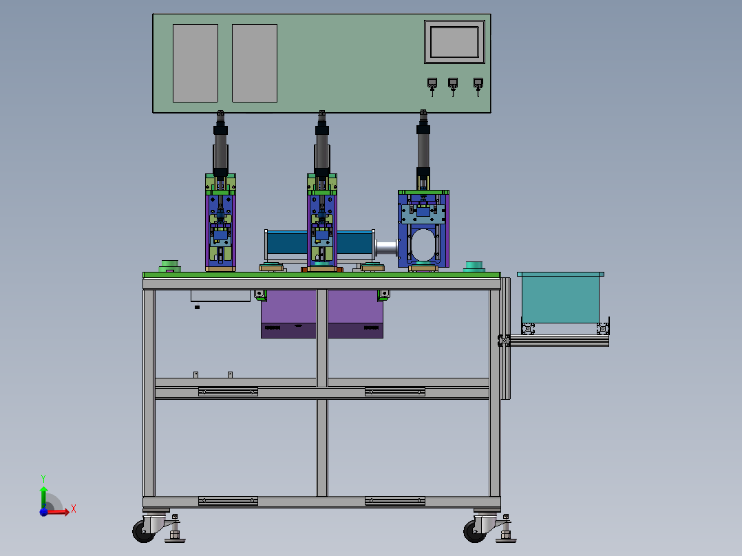 燃油泵性能检测设备sw18可编辑前视图