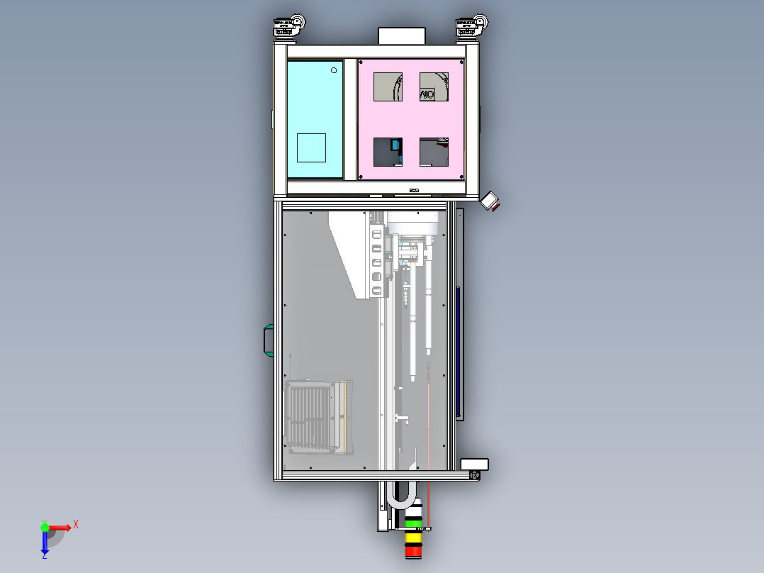 穿线拧紧sw20俯视图