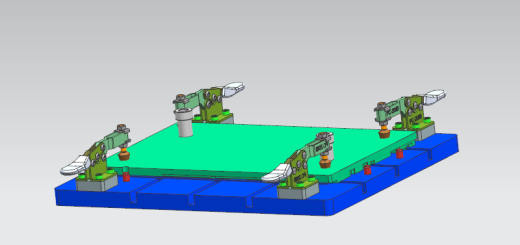 电脑键盘外壳外长宽尺寸检测检具缩略图