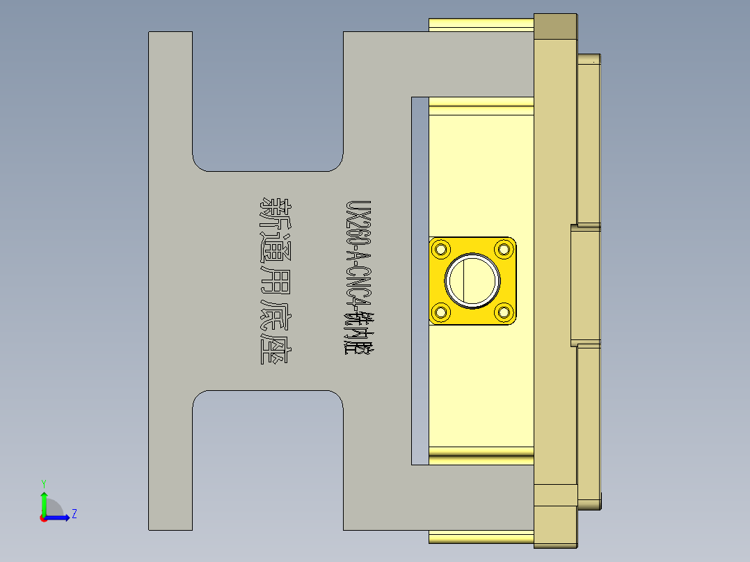 W7600-A-CNC2铣外形C角-210406左视图