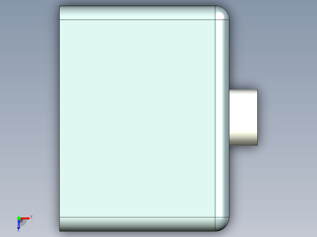 精益管 (78)俯视图