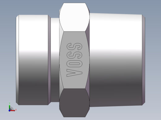 英制锥管螺纹直接头、1DT-42-20SP前视缩略图