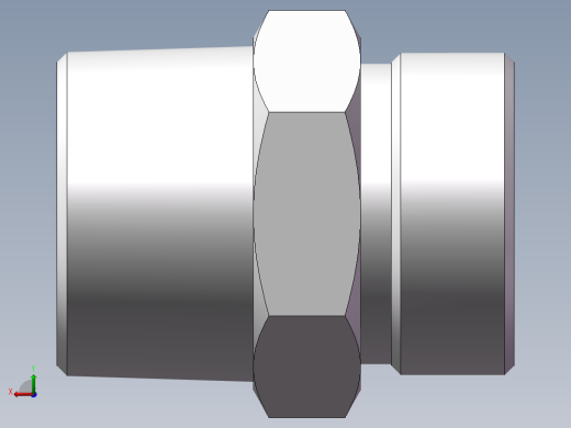 英制锥管螺纹直接头、1DT-42-20SP后视缩略图