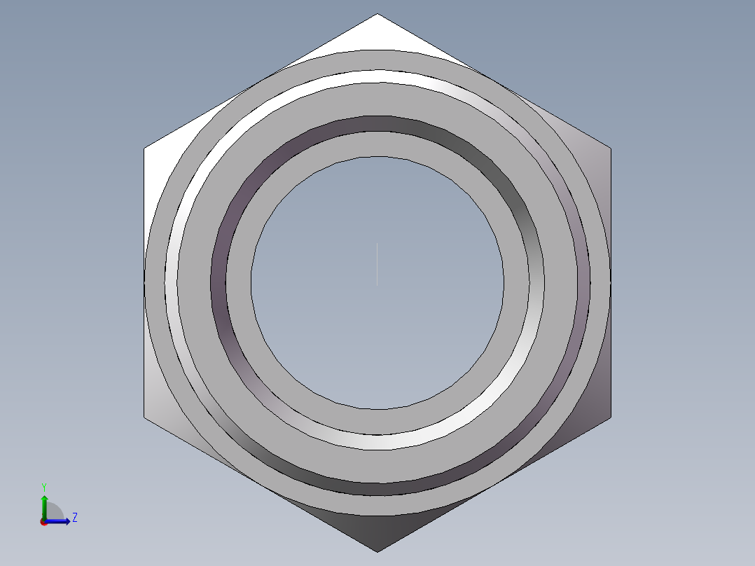英制锥管螺纹直接头、1DT-42-20SP左视图