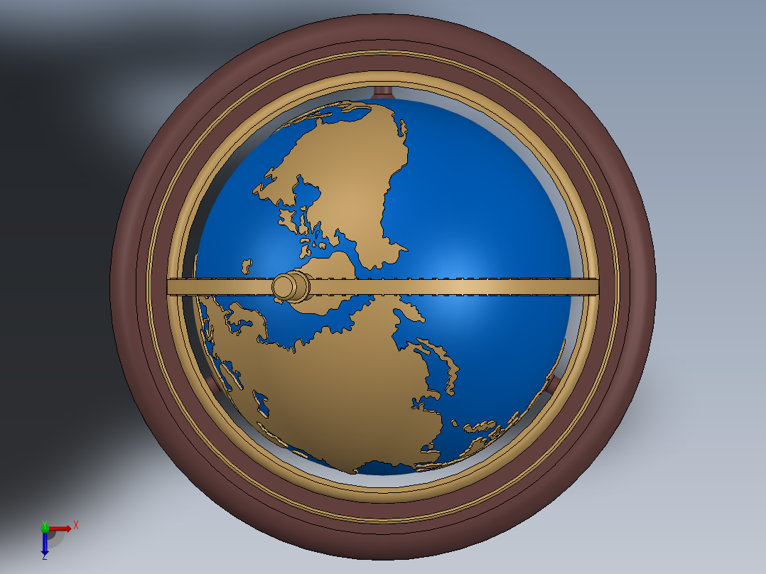 地球(7)俯视图
