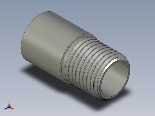 螺纹管丝头-单外丝 DN8