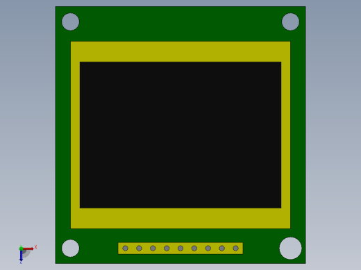 诺基亚5110液晶屏11俯视缩略图