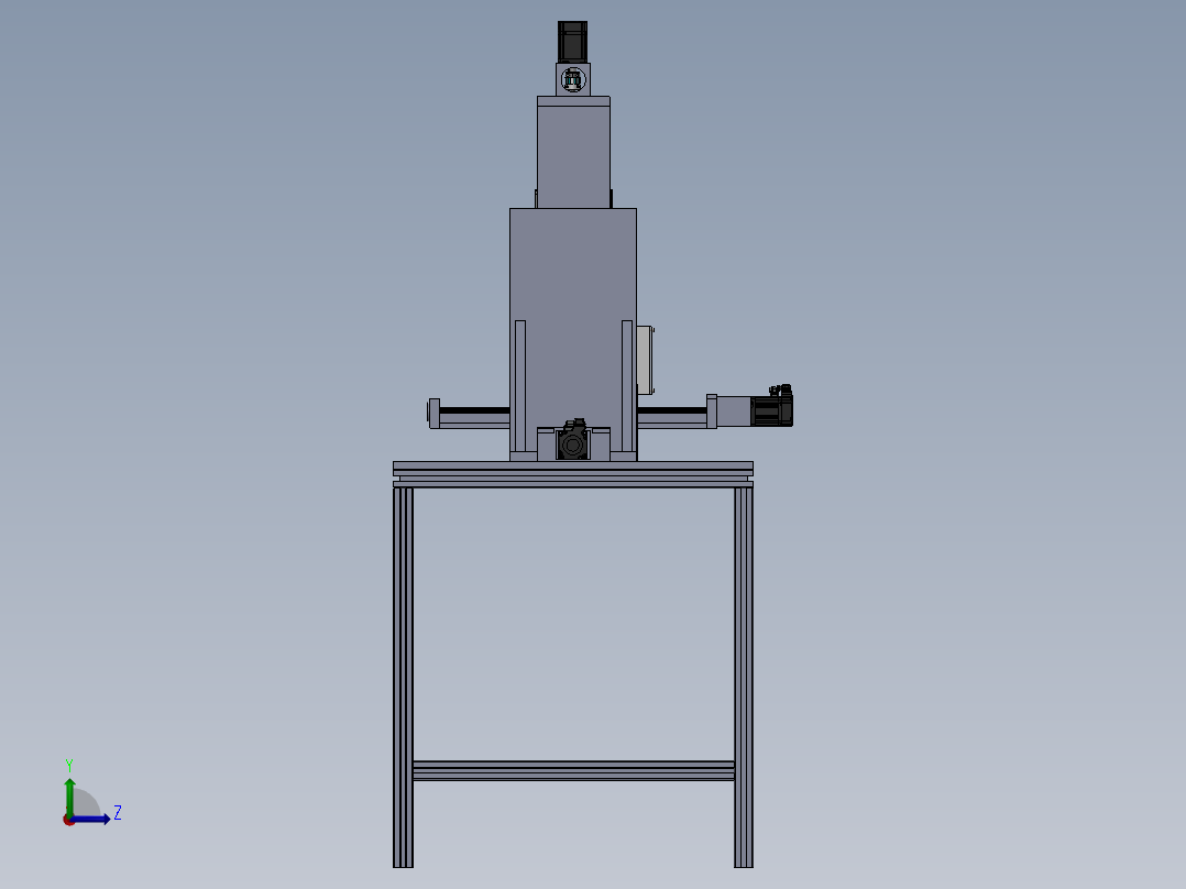 磁流变抛光装置--1625076-200左视图