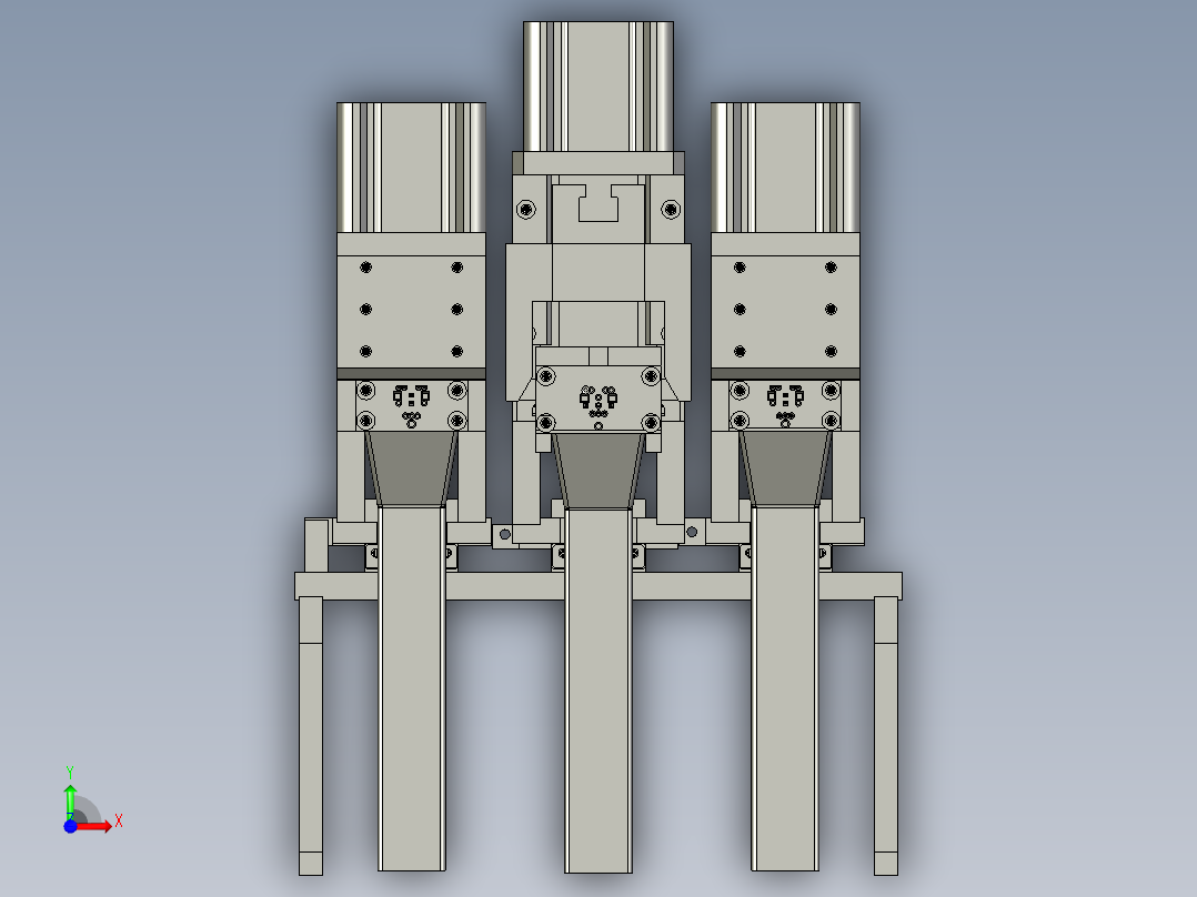 R000切尖脚前视图