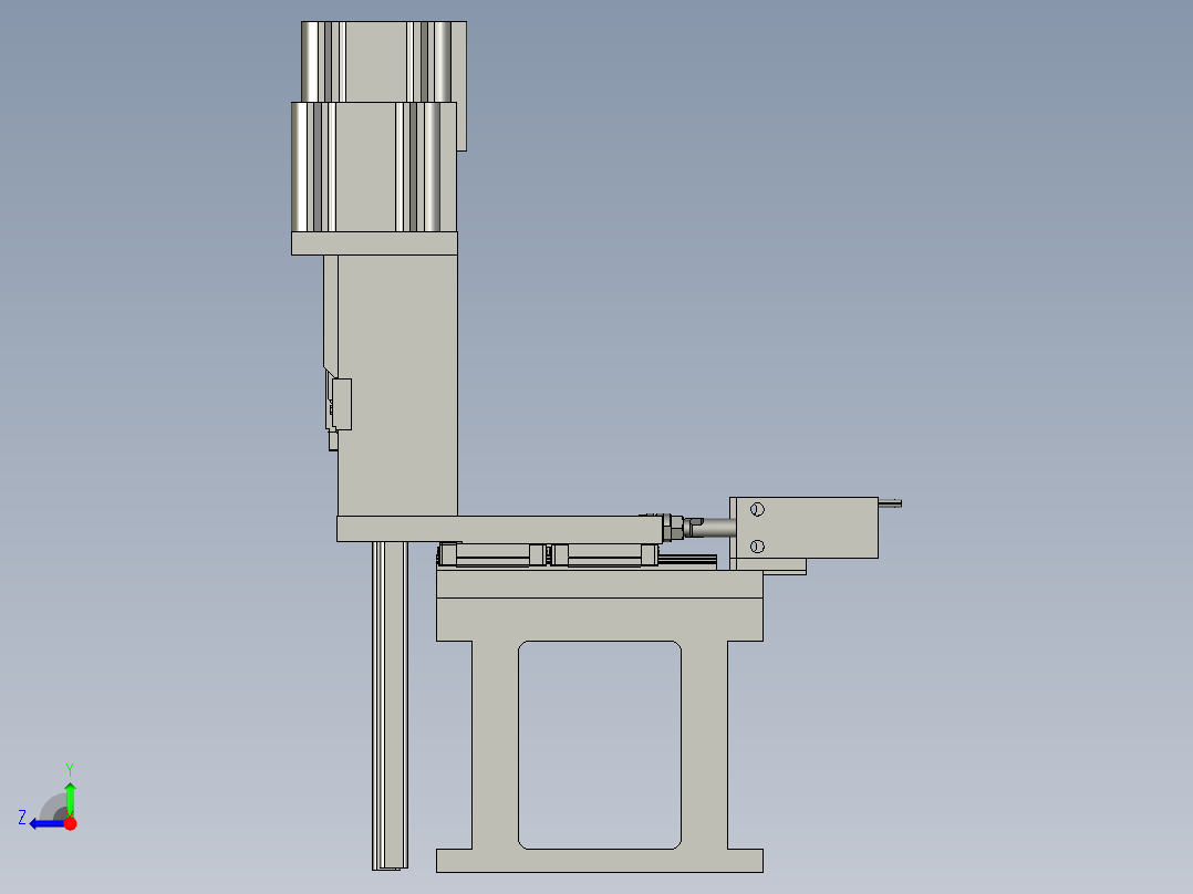R000切尖脚右视图